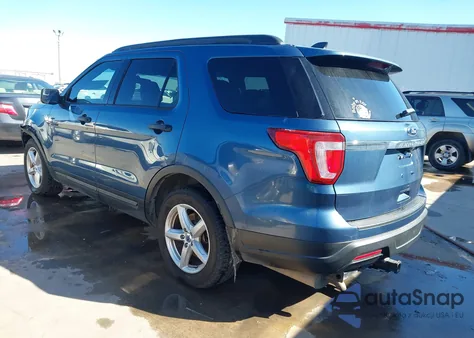 2018 Ford Explorer z USA, uszkodzony, nr VIN 1FM5K7B8XJGA79824